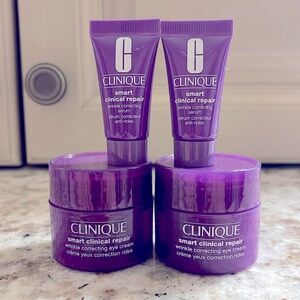 Clinique smart clinical repair cream and serum -2 each- NEW